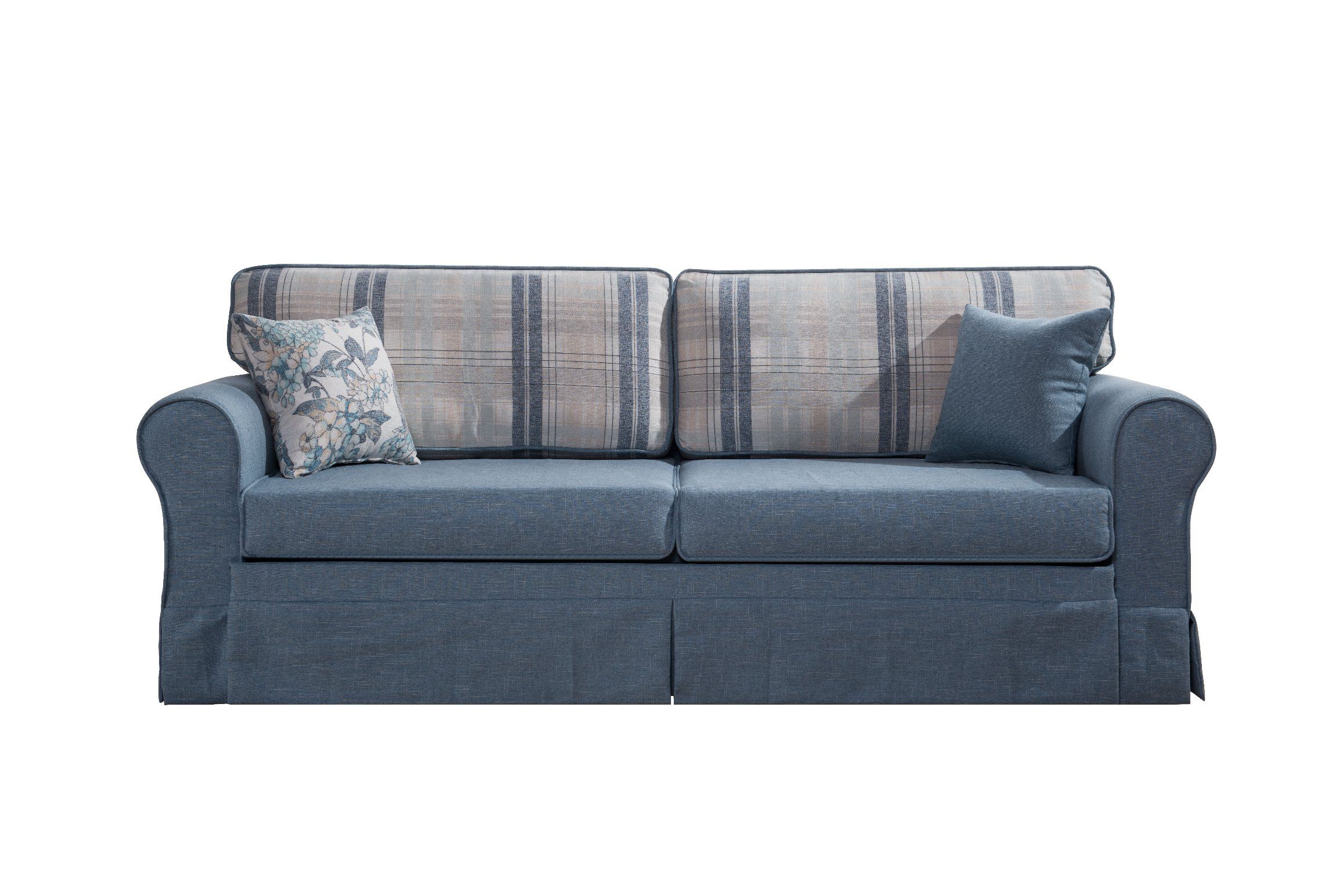 Floral Microfiber Suede Folding Sofa Bed for Pakistan