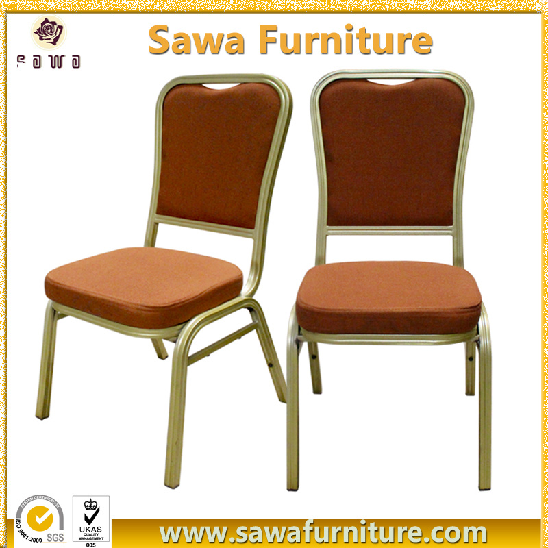 Classic Stacking Cheap Metal Aluminium Dining Banquet Chair