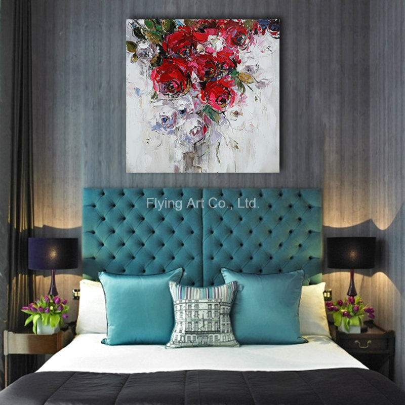 Flower Oil Paintings for Home Decoration