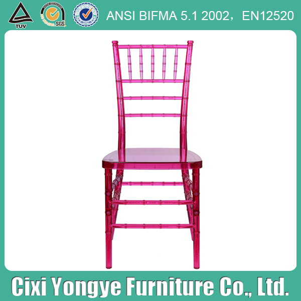 Rose Red Wedding Chiavari Chair/Chiavari Banquet Chair