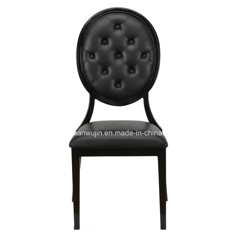 Aluminum Round Back Hotel Used Wedding Event Dining Chairs (JY-B42)