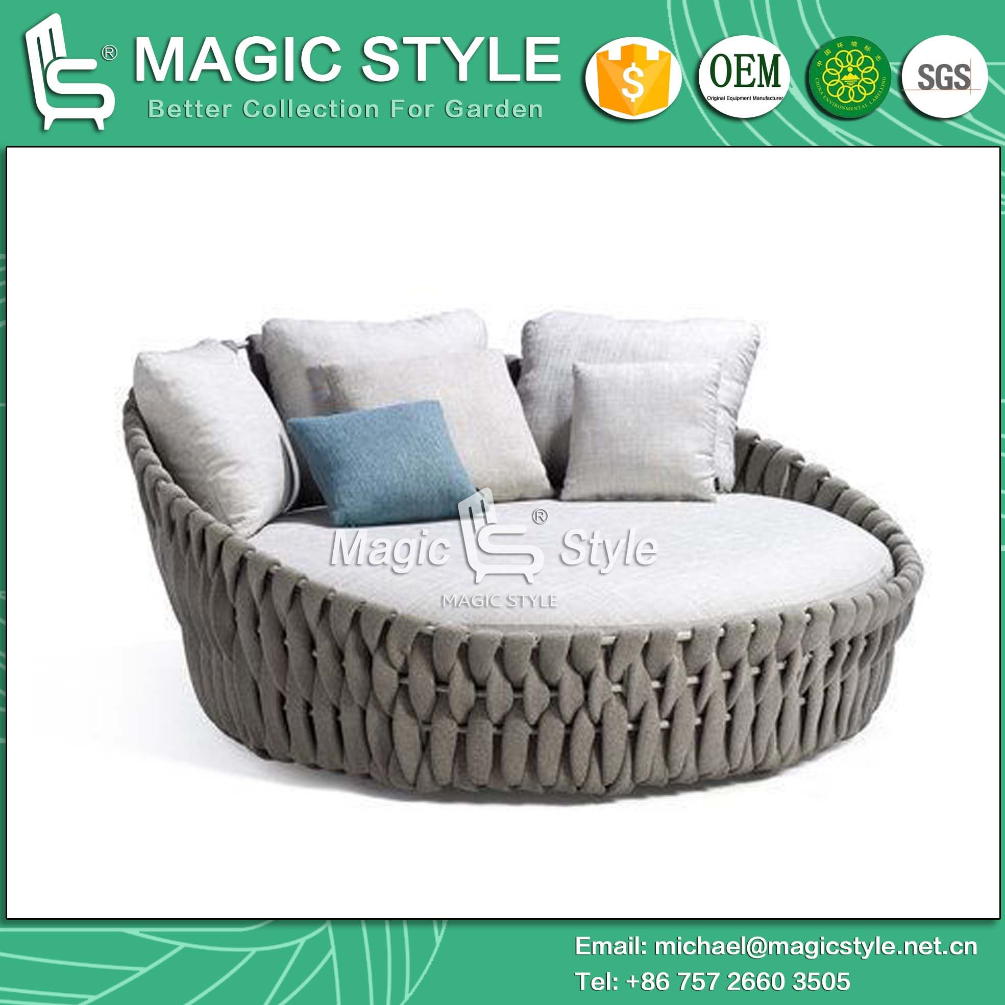 New Design Tape Weaving Daybed Strip Daybed Bandage Weaving Daybed