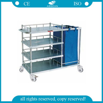 AG-Ss010b ISO Ce Approved Hospital High Quality Medical Cart with Wheels