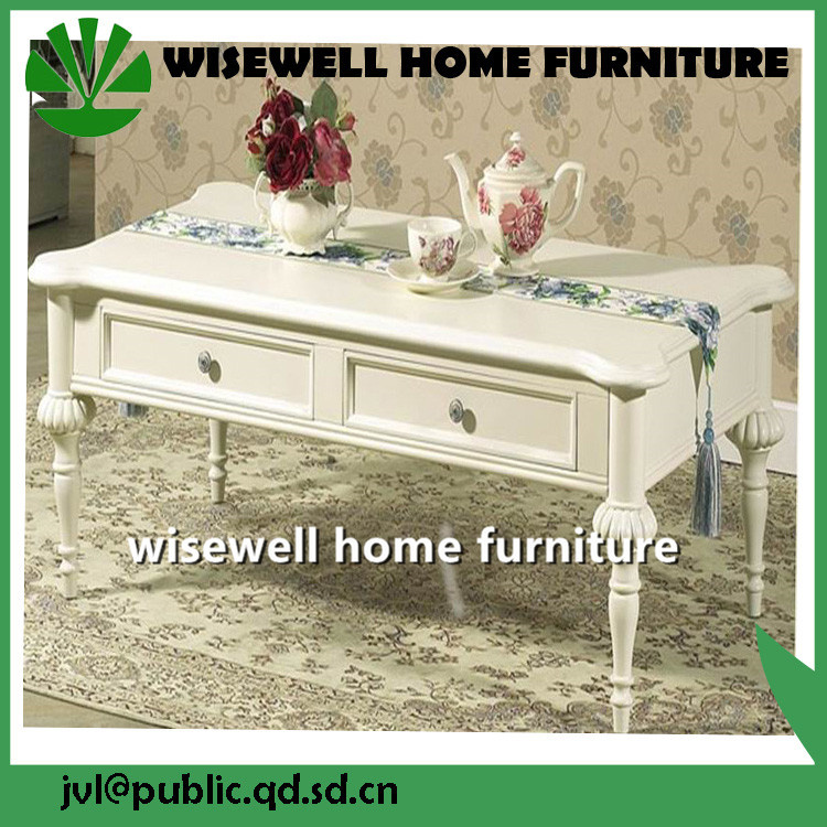 European Style Living Room Furniture MDF Cocktail Table