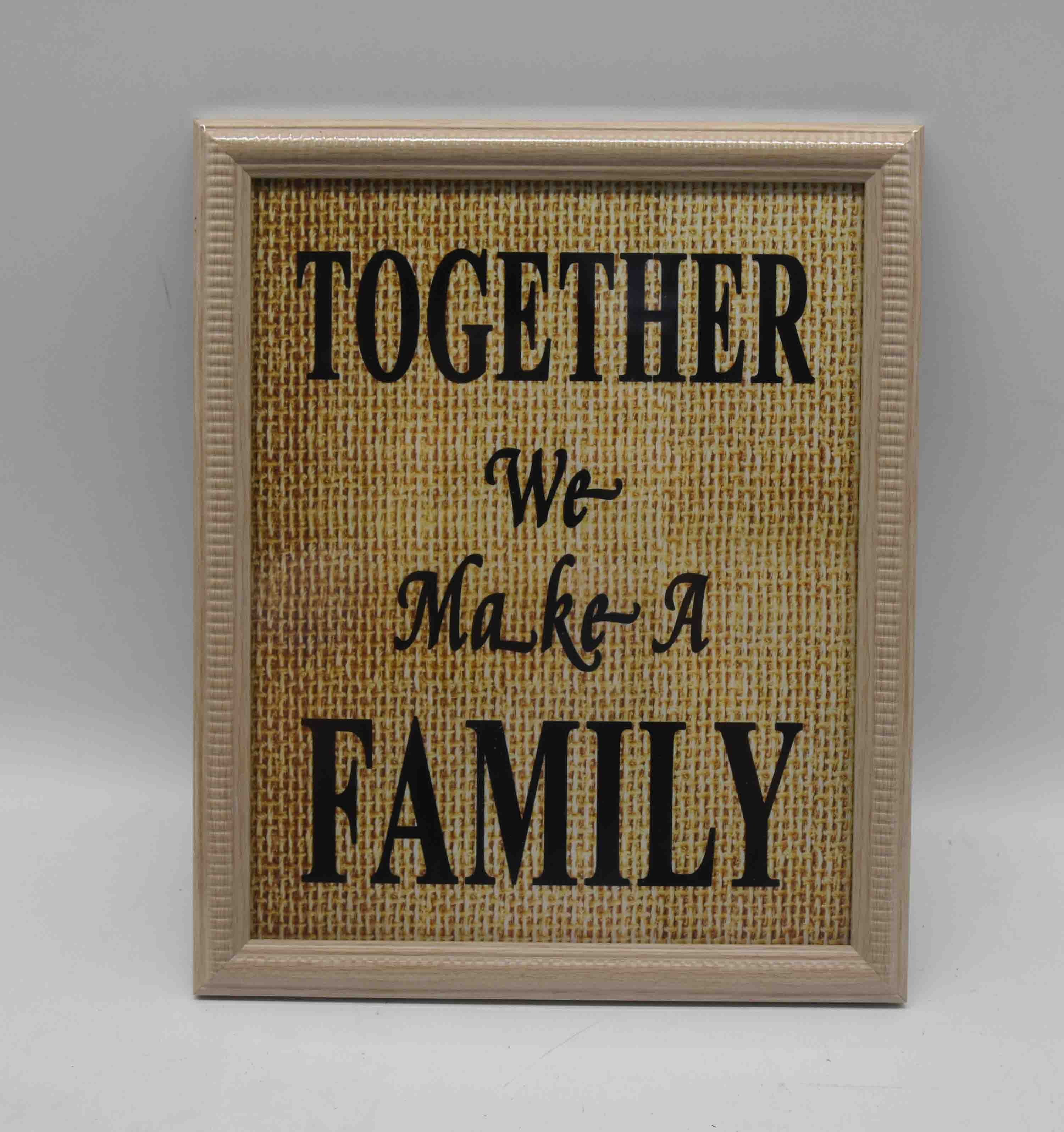 Wall Decoration Plastic Photo Frame for Gallery