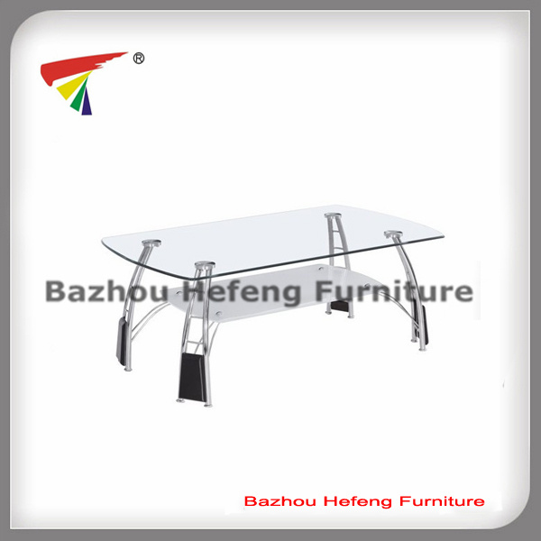 Modern Tempered Glass Coffee Table (CT089)