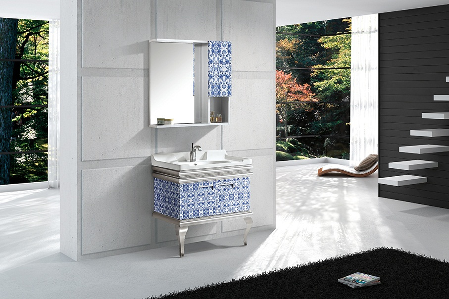 Aviation Aluminum Alloy Bathroom Cabinet Ca-L440