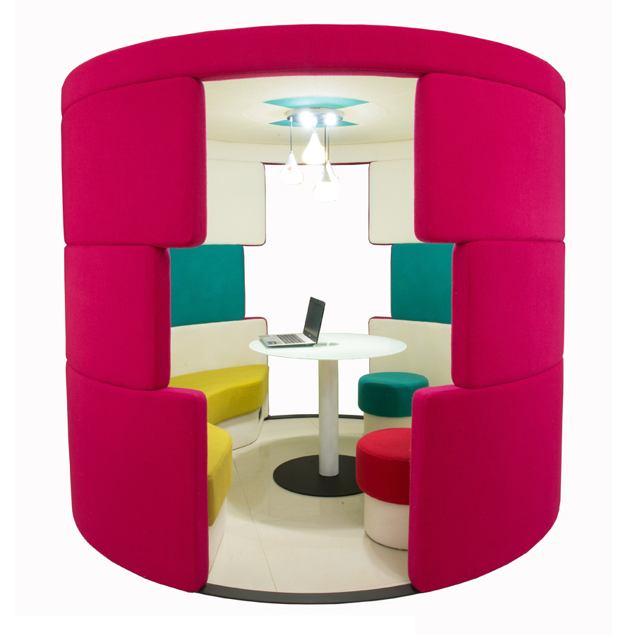 Customized Leisure Public Furniture Office Telephone Booth