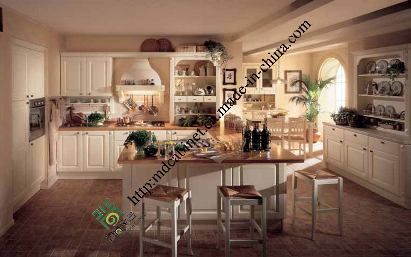 Particle Board PVC Kitchen Cabinet (zs-475)