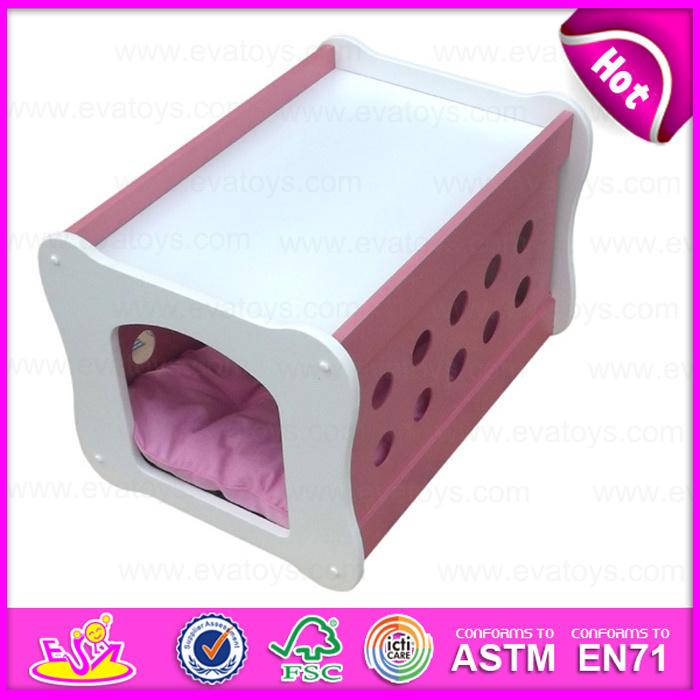 2015 High Performance Wooden Dog Bed, Modern Pet Product Luxury Dog Beds Pet Bed, Cheapest Dog Bed for The Lovely Dog W06f003