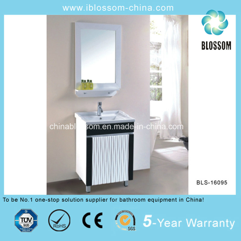 Made in China PVC Bathroom Furniture, Vanity, Cabinet with CE (BLS-16095)
