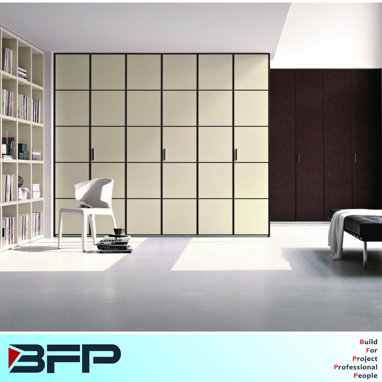 Customized Hinged Door Wardrobes Bedroom Furniture