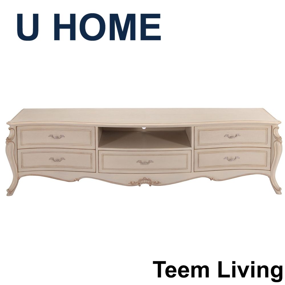Living Room Furniture, Wood TV Cabinet with Drawers