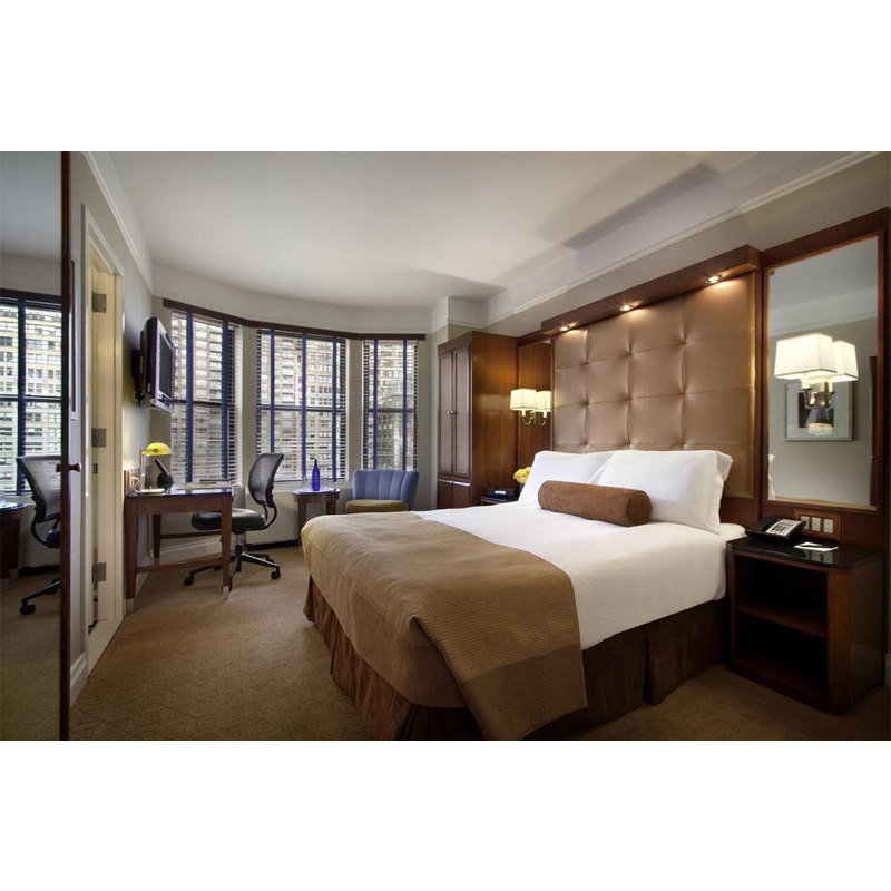 Classic 5 Star Hotel Bedroom Suite Furniture Made in Foshan (ST0014)
