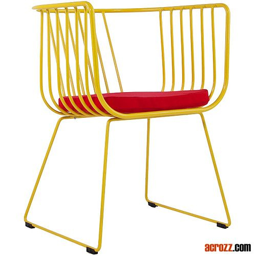 Steel Banquet Furniture Flux Metal Lounge Chair