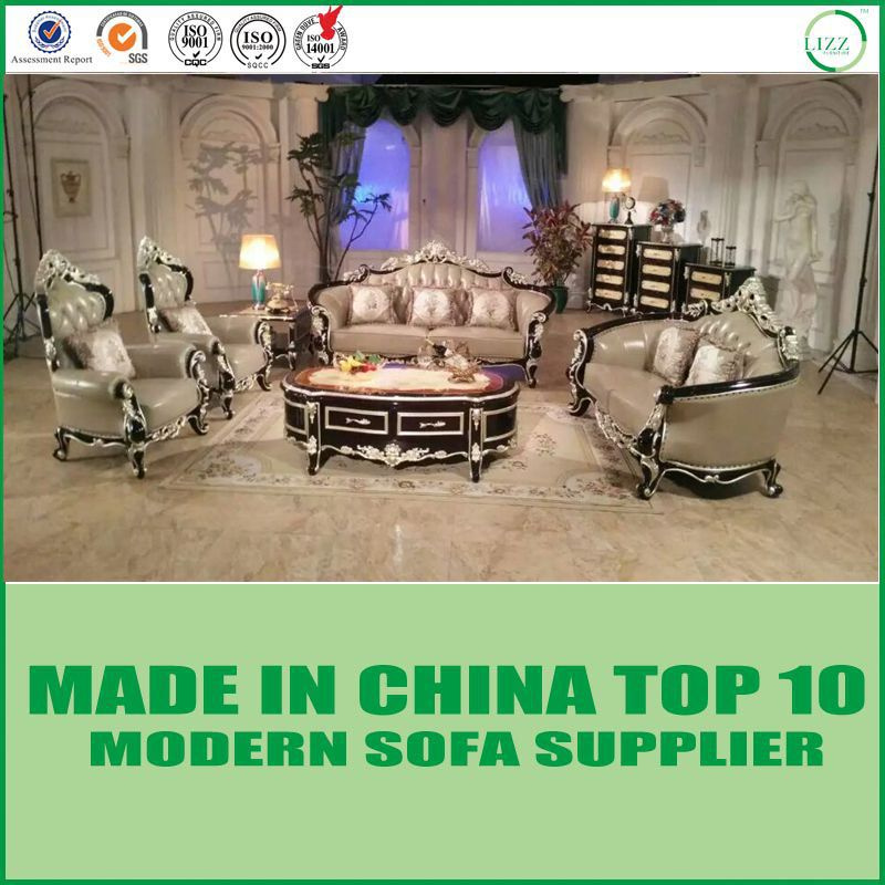 Best Selling Italy Classical Genuine Leather Sofa