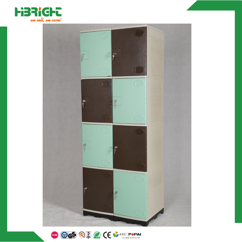 School Compact ABS Plastic Storage Locker for Kids