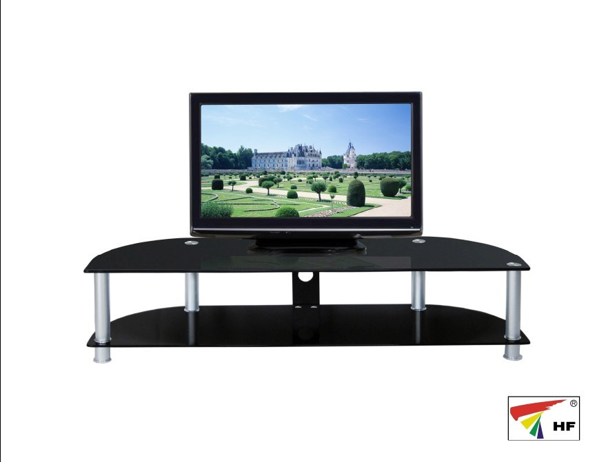 Modern Glass Plasma LCD TV Stand (TV056)