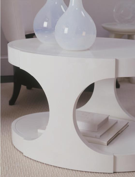 Wooden Round Coffee Table Modern Furniture0286