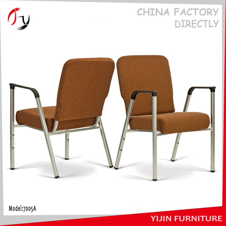 Silver Metal Armrest God House Event Chair (JC-120)