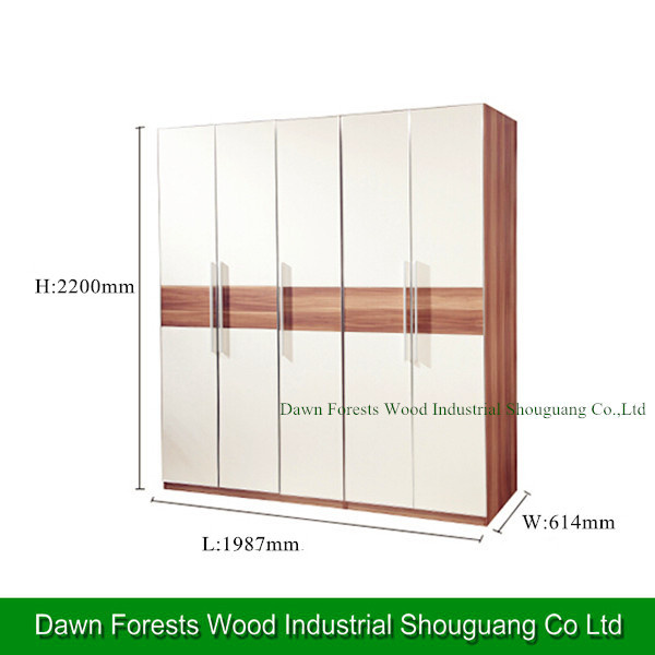Bedroom Furniture Wardrobe with Four Doors