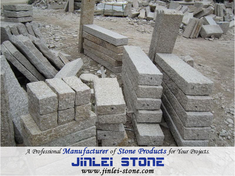Golden Yellow Paving Wall Granite Stone