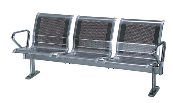 Stainless Steel Airport Chair ,Waiting Room Furniture for 3 People (YA-115)