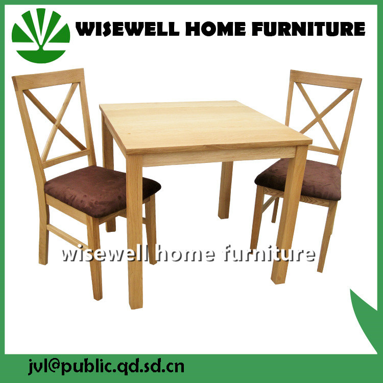 Wood Dining Room Furniture Set with 2 Chairs