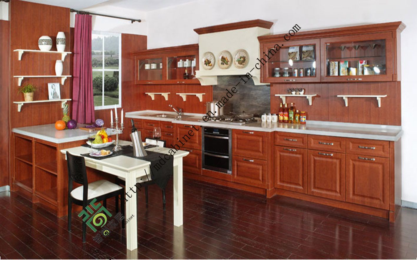 2017new Design PVC Kitchen Cabinet (ZS-252)