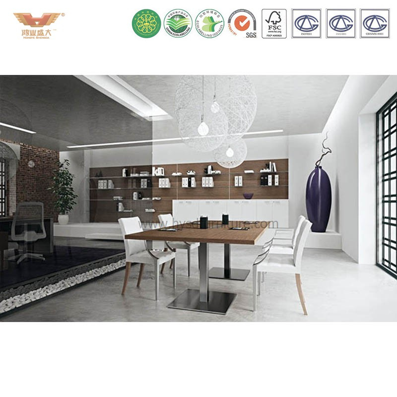 Simple Design Melamine MDF Meeting Table