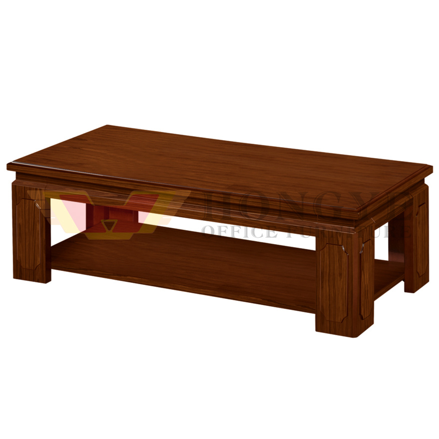 Office Solid Wood Walnut Cofee Table (HY-913-1)