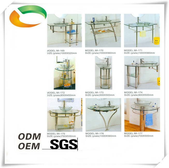 Installing Bathroom Basin with Glass Material