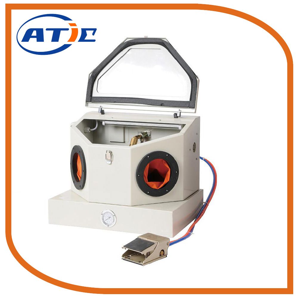 Garnet Sand Blasting Machine, Light-Weight Portable Sand Blaster Cabinet