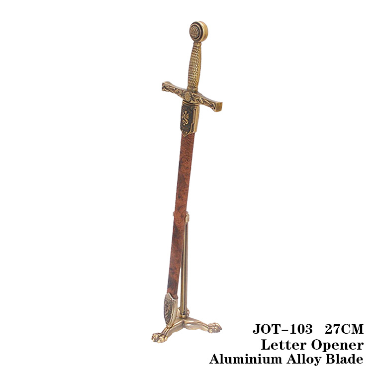 King Arthur Letter Opener Knight Swords Collection Small Swords Crafts 25cm
