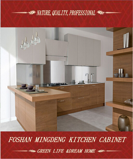 White Modern Melamine Kitchen Cabinet (ZS-114)