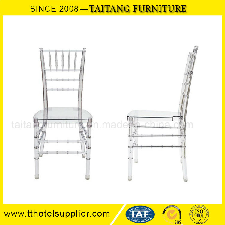 Chinese Wholesale Clear Plastic Chiavari Chair Acrylic Chair