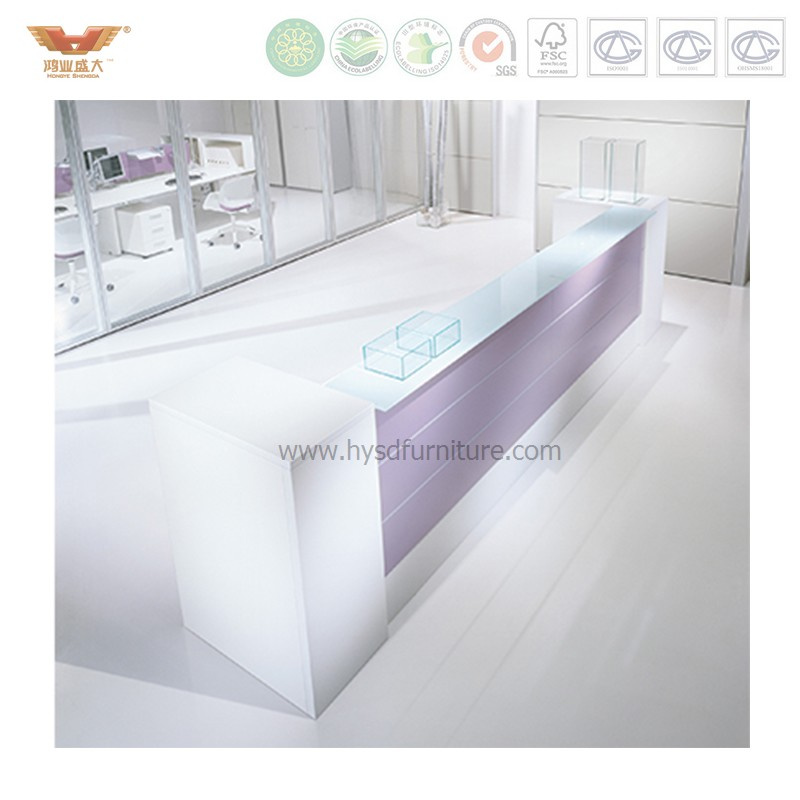 Luxury Front Reception Desk Salon Reception Desk