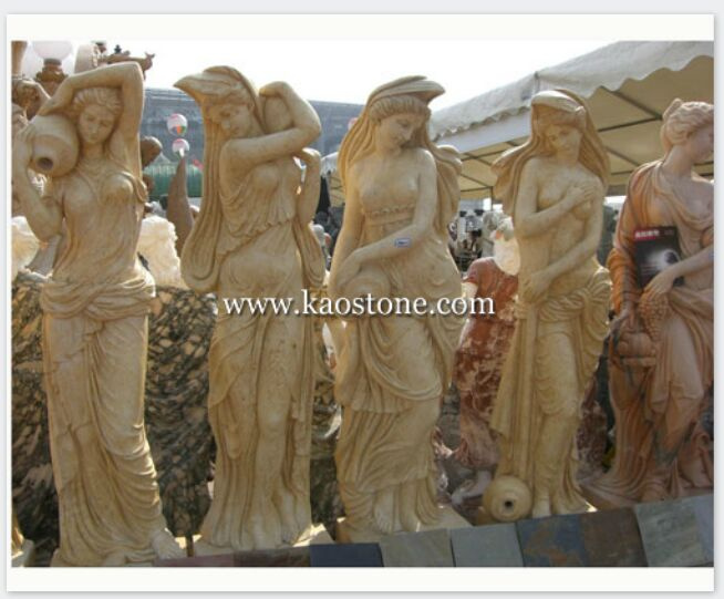 Stone Figure Sculpture/Carving, Outdoor Sculpture for Landscape