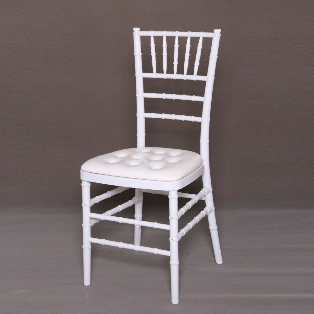 White PC Resin Chiavari Chair