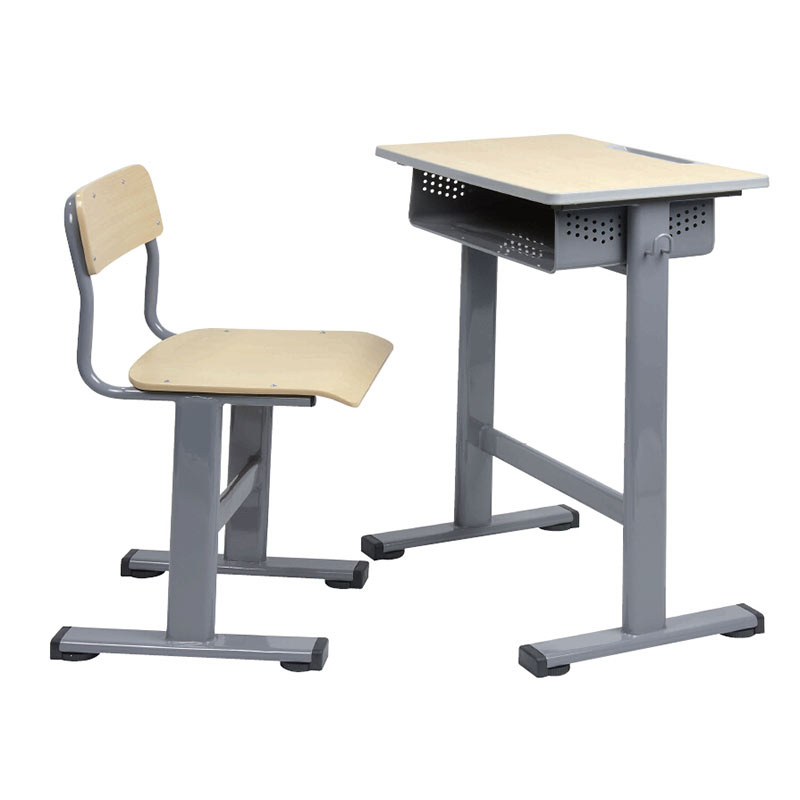 Ergonomic Single Student Table Design for School
