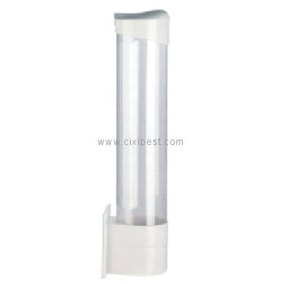 Hinged Flip Paper Plastic Cup Dispenser Holder Bh-01