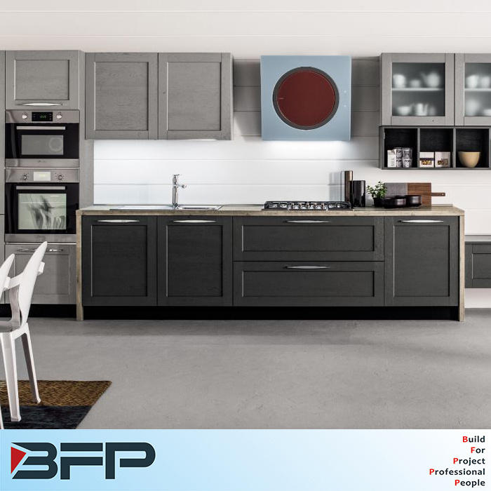 Kitchen Furniture Wooden PVC Kitchen Cabinet