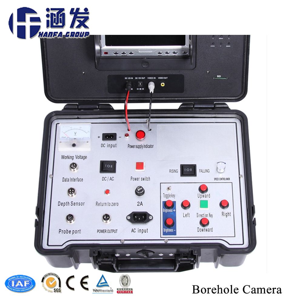 CCTV Security Borehole Camera with 110mm Tube (hfj-17)