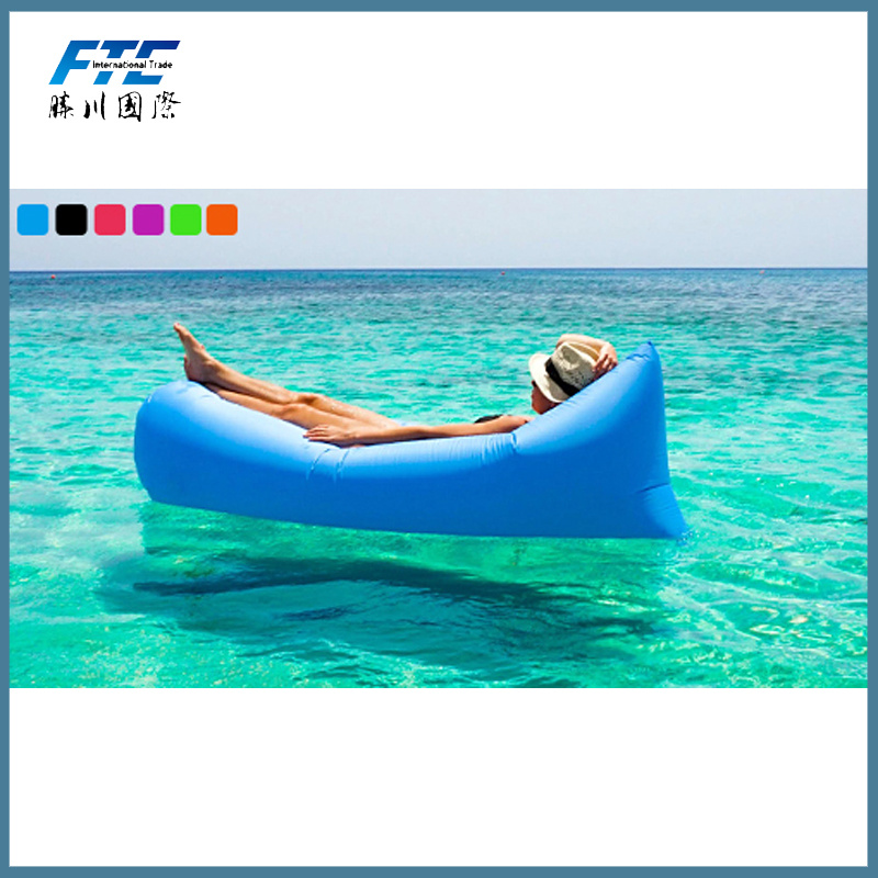 Custom 2018 Inflatable Air Sleeping Lzay Bag Air Sofa Inflatable Sofa