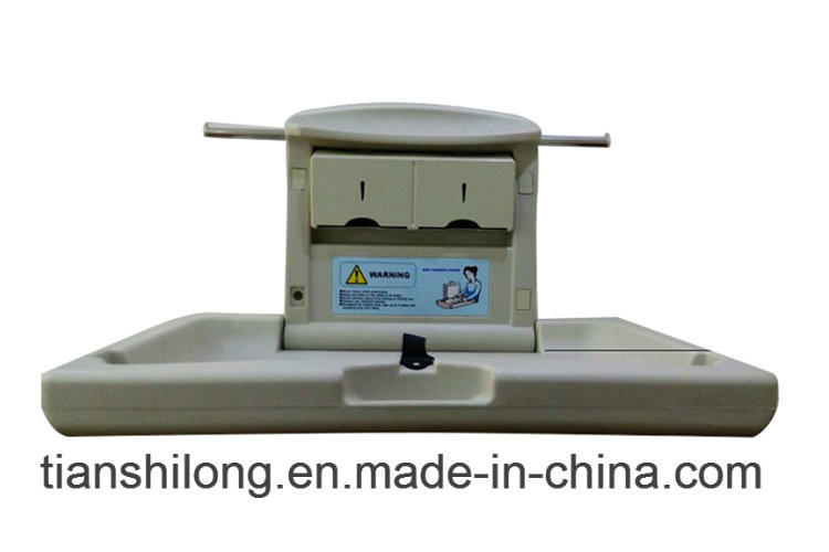 Wall Mountec Plastic Folding Baby Changing Station Table Plastic