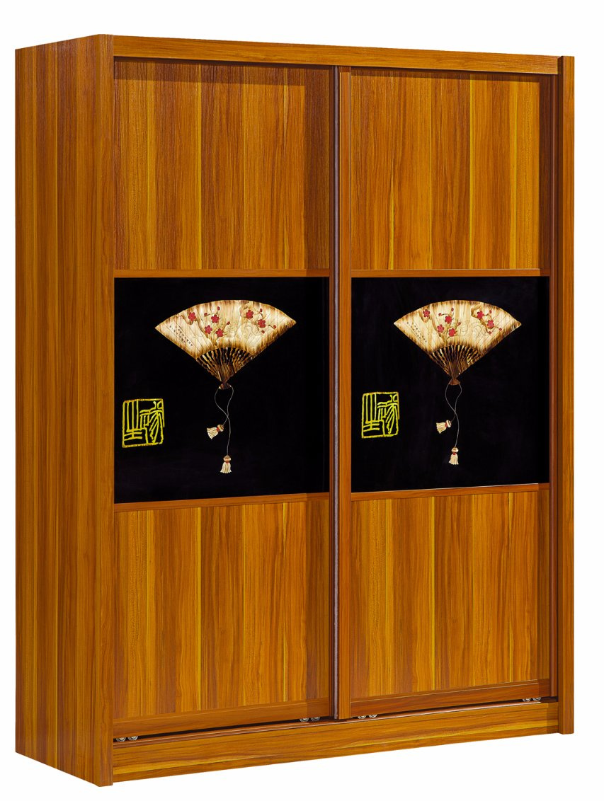 2 Sliding Door Wardrobe 1.6m Bedroom Wardrobe