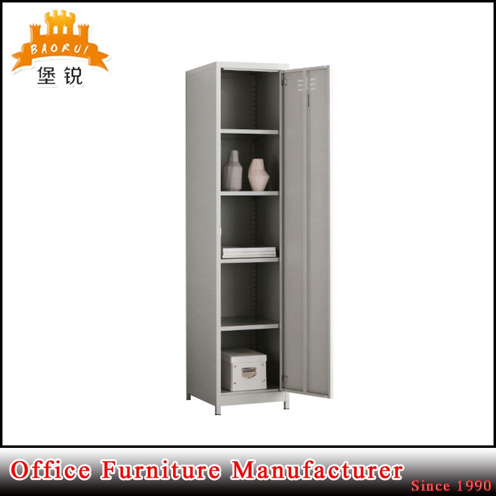 Multi-Shelf Steel One Door Cabinet