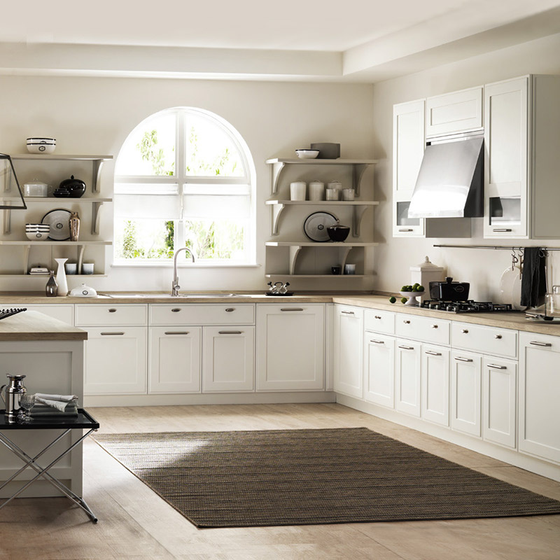 Modern European Style Wooden Kitchen Cabinet