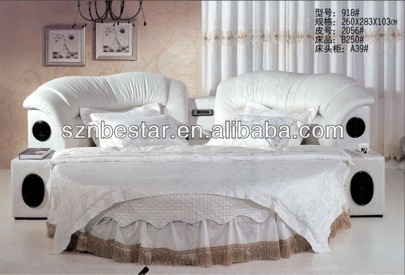 High Density Soft Foam Mattress, King Size Round Bed Mattress