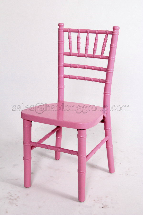 Yellow Wooden Kids Children Chiavari Chair